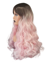 Pastel Pink Ombre Cosplay Festival Drag Wig. Troya.-CelebWigs