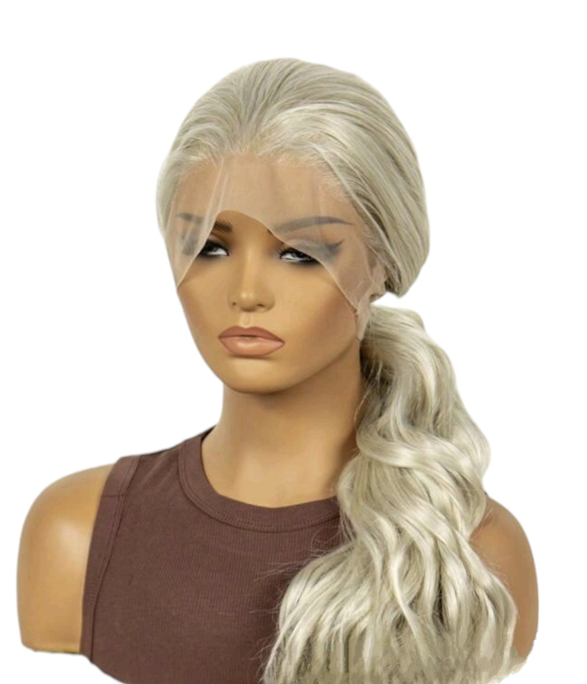 Ashy Blonde 360 Lace Front Wig. Molly.-CelebWigs