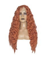 Mango Orange T Part Lace Front Wig. Shazia.-CelebWigs