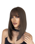 Brown Long Bob Style Kaia Wig-CelebWigs