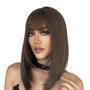 Brown Long Bob Style Kaia Wig