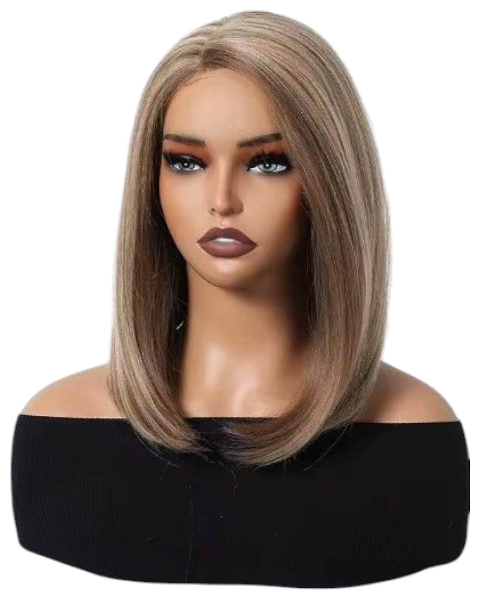 Long Bob Lace Front Wig. Jennifer