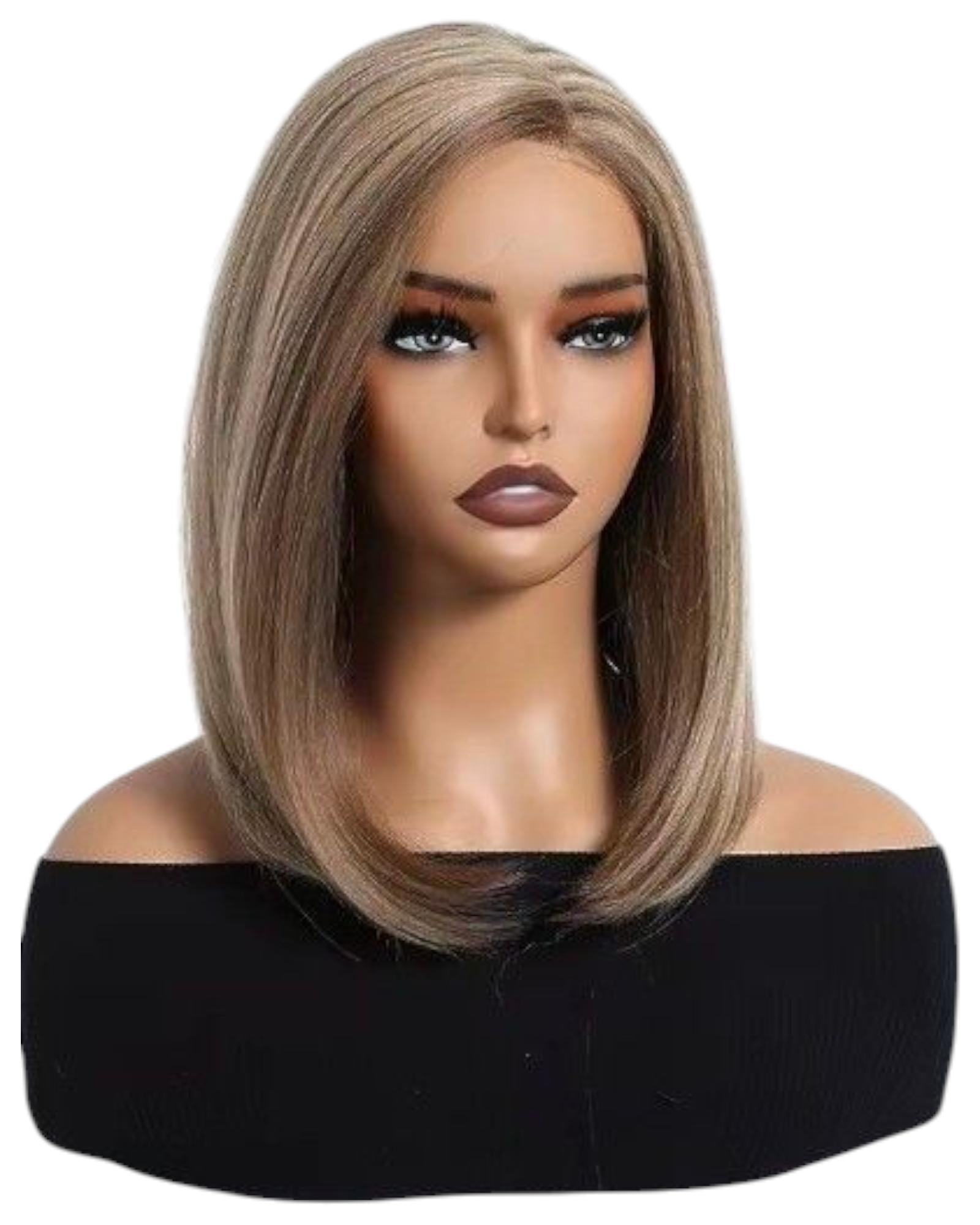 Long Bob Lace Front Wig. Jennifer