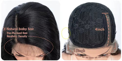 Black 36 Inch Lace Front Wig. Dream