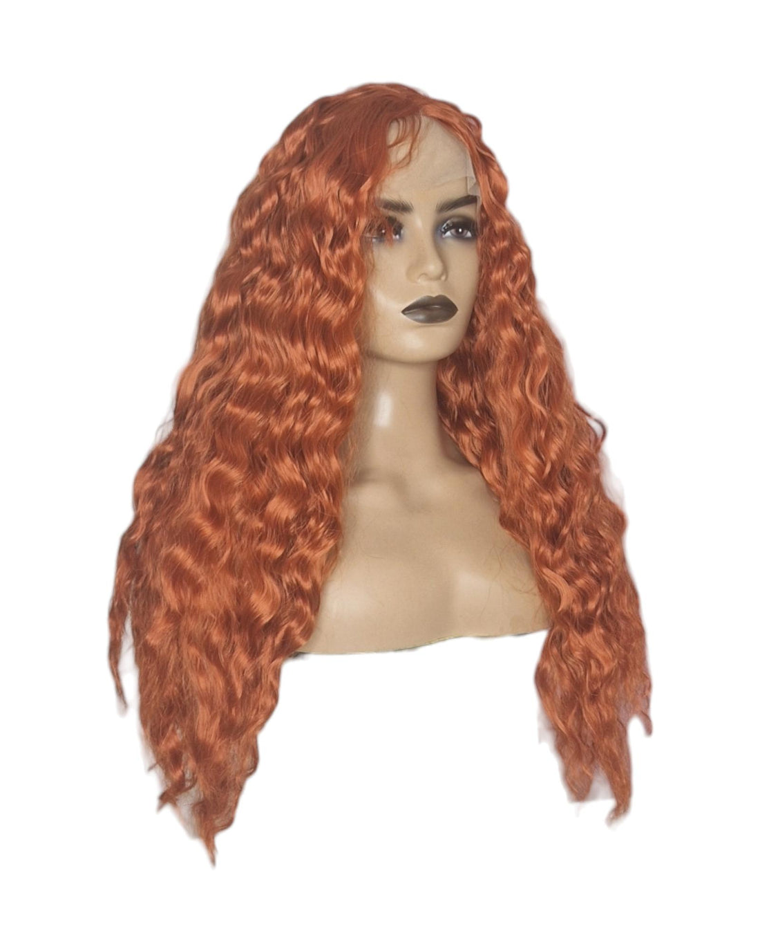 Mango Orange T Part Lace Front Wig. Shazia.