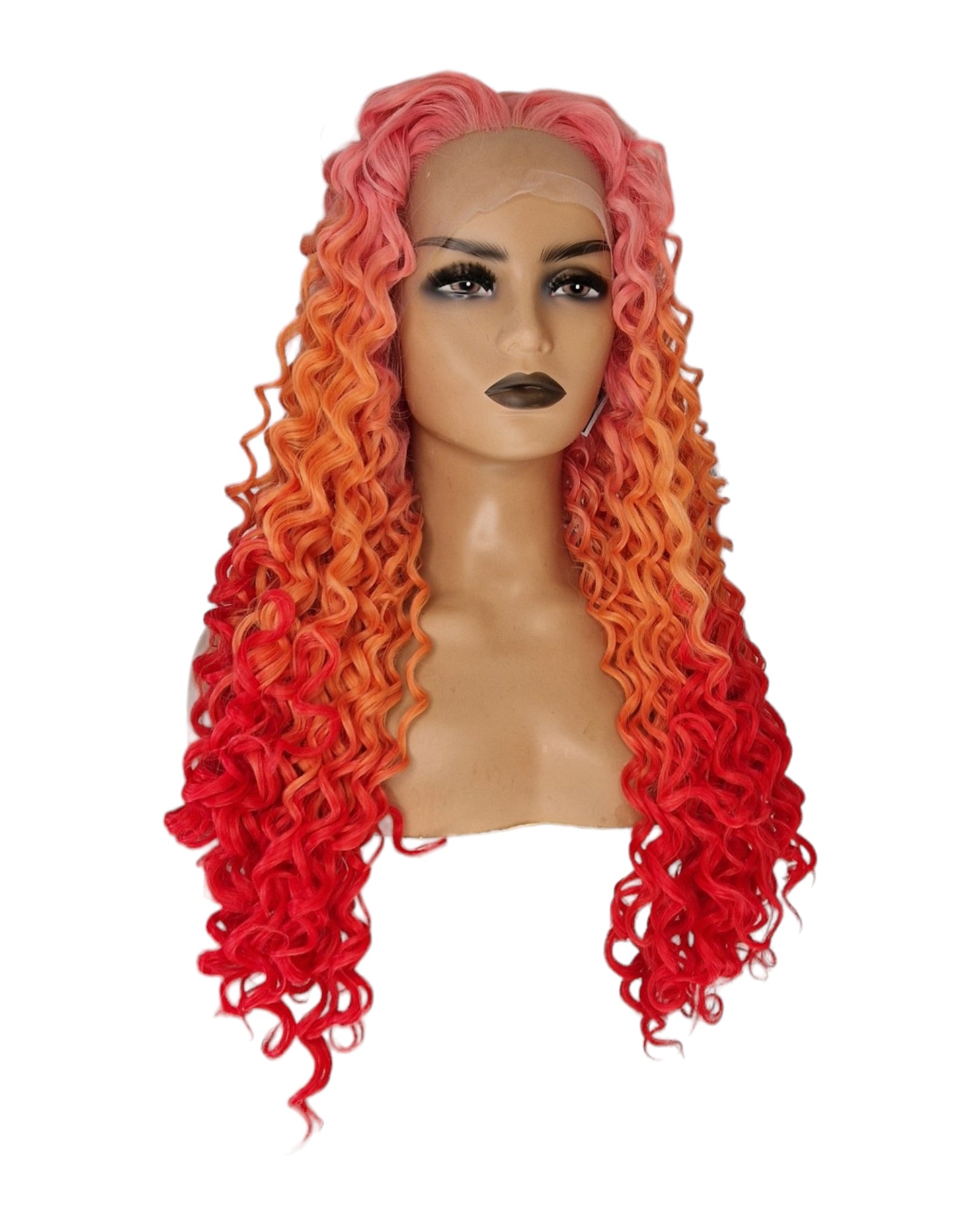 Celebrity HotPink fusion lace authentic front wig