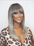 Silver Ash Blonde Long Bob Wig. Katherine