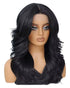 Black Layered Lace Front Wig. Bari