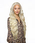 Blonde Wavy Middle Part Lace Front Wig. Badra