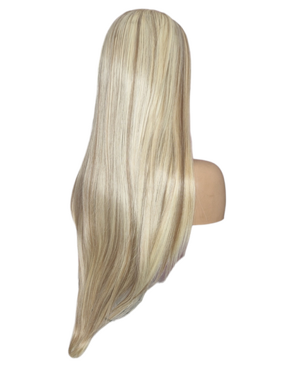 Butter Blonde Caramel Straight Lace Front Wig. Vesper