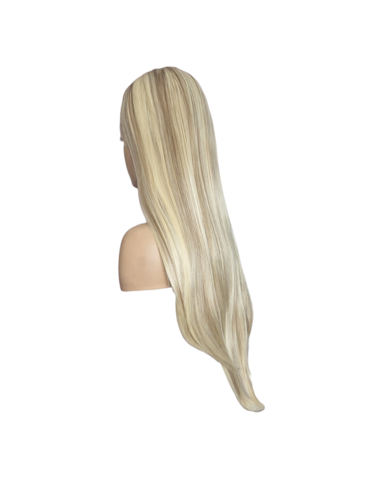 Butter Blonde Caramel Straight Lace Front Wig. Vesper