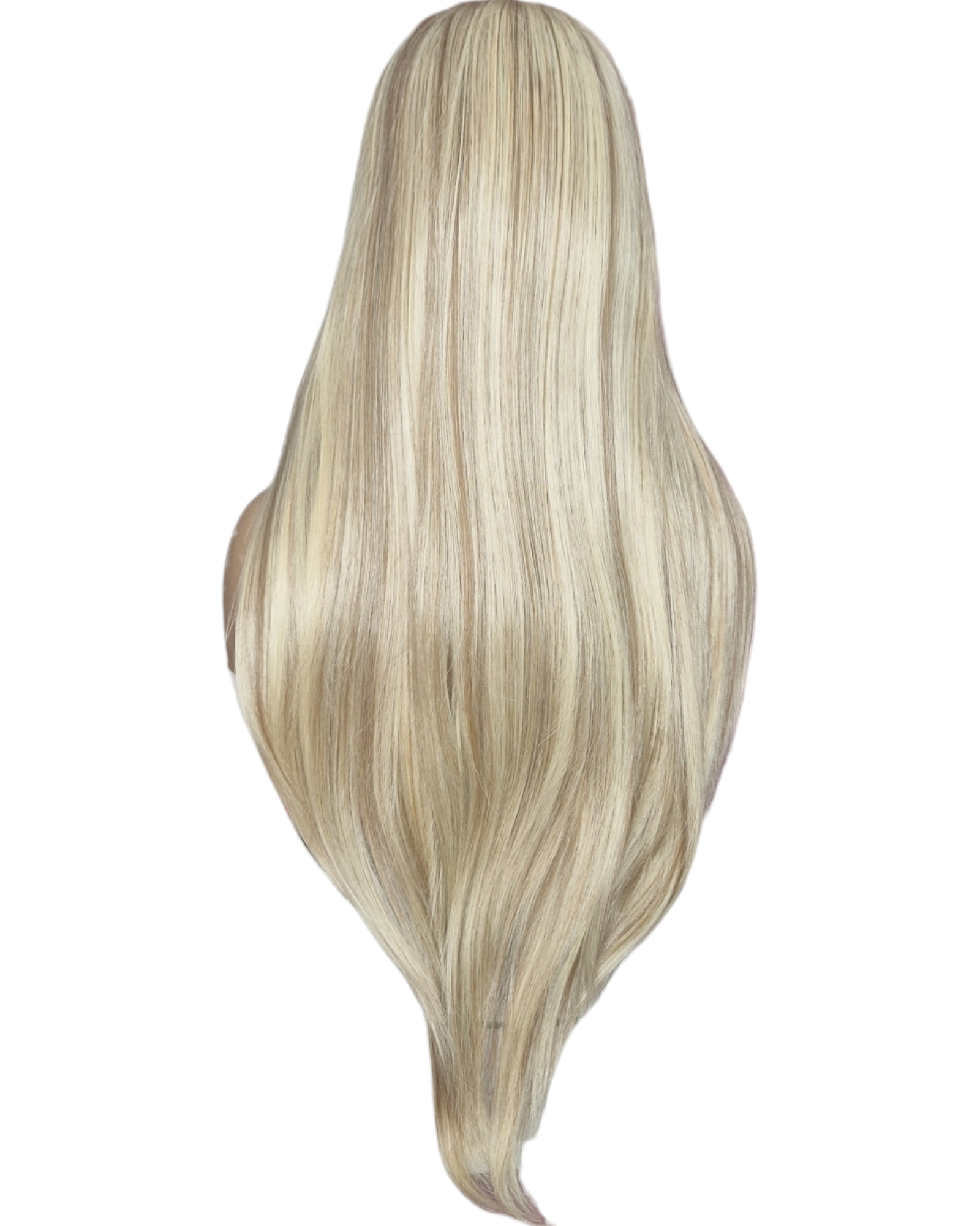 Butter Blonde Caramel Straight Lace Front Wig. Vesper