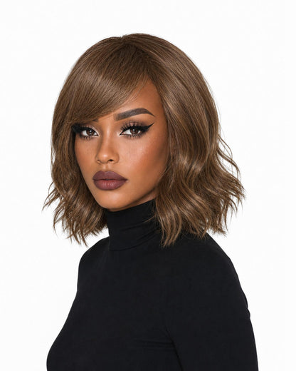 Autumn Blonde Wavy Bob Style Wig. Abbi