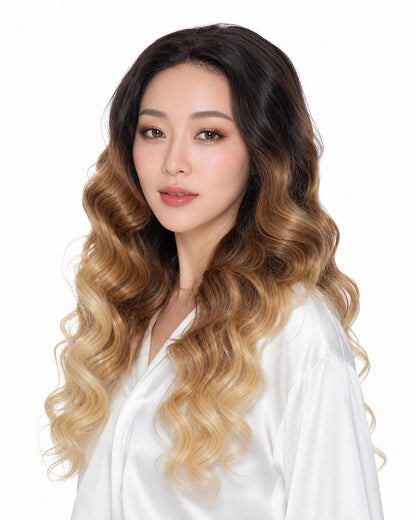 Blonde Brown Ombre Lace Front Wig. SarahJ Wig