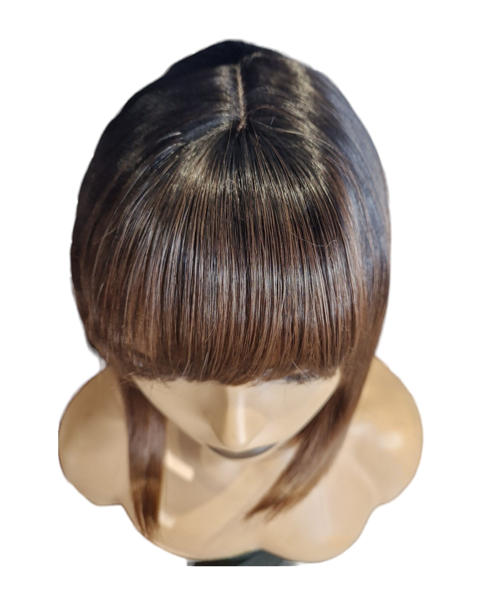 Chocolate Brown Bob Hairstyle Wig. Tya-CelebWigs