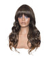 Mid Brown Long Wavy Wig. Abigail