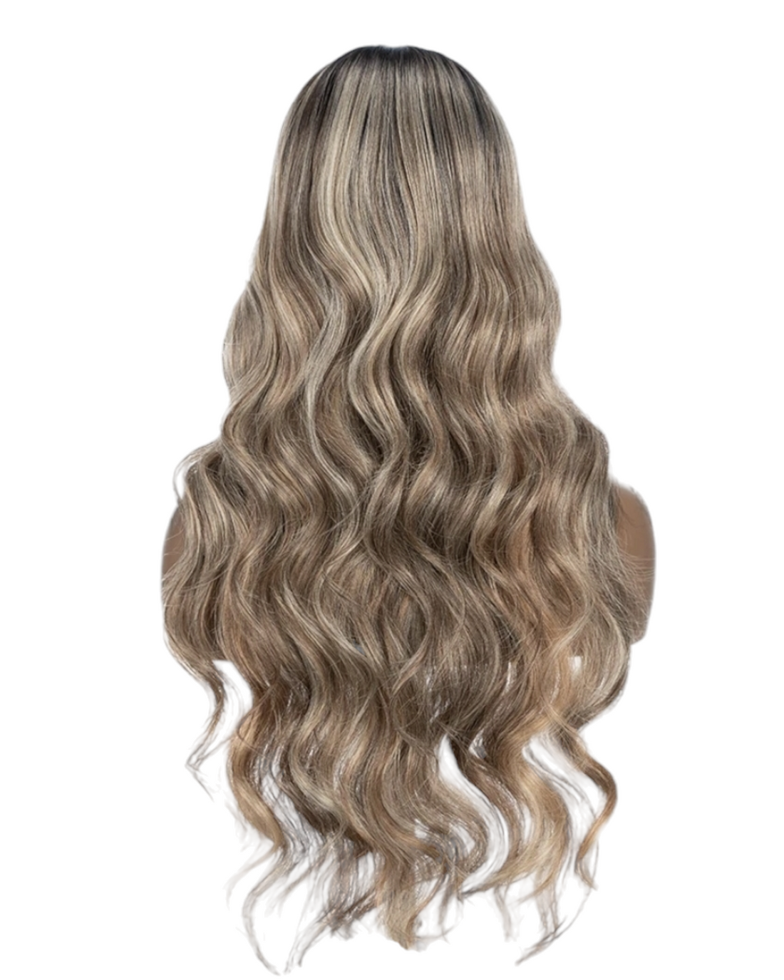 Ombre Blonde Middle Part Lace Wig. Wendi