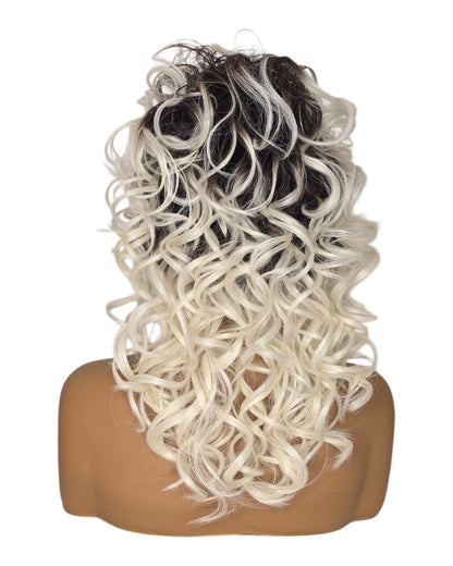 Blonde Shag Mullet Hairstyle Wig. Reeva