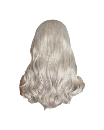 Platinum Steel Blonde Lace Front Wig. Vida