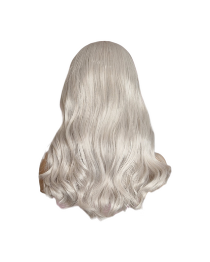 Platinum Steel Blonde Lace Front Wig. Vida