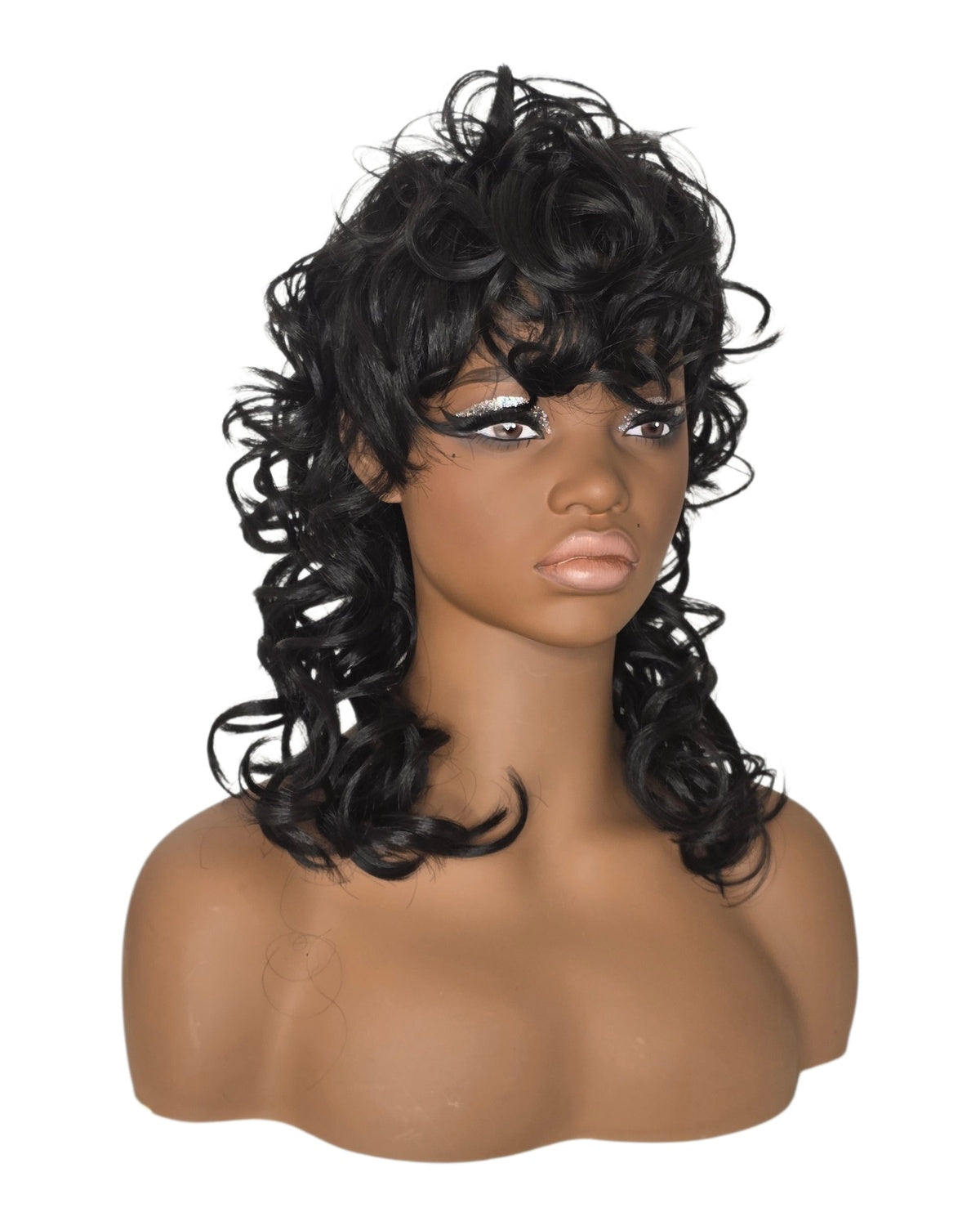 Back Shag Mullet Hairstyle Wig. Reeva