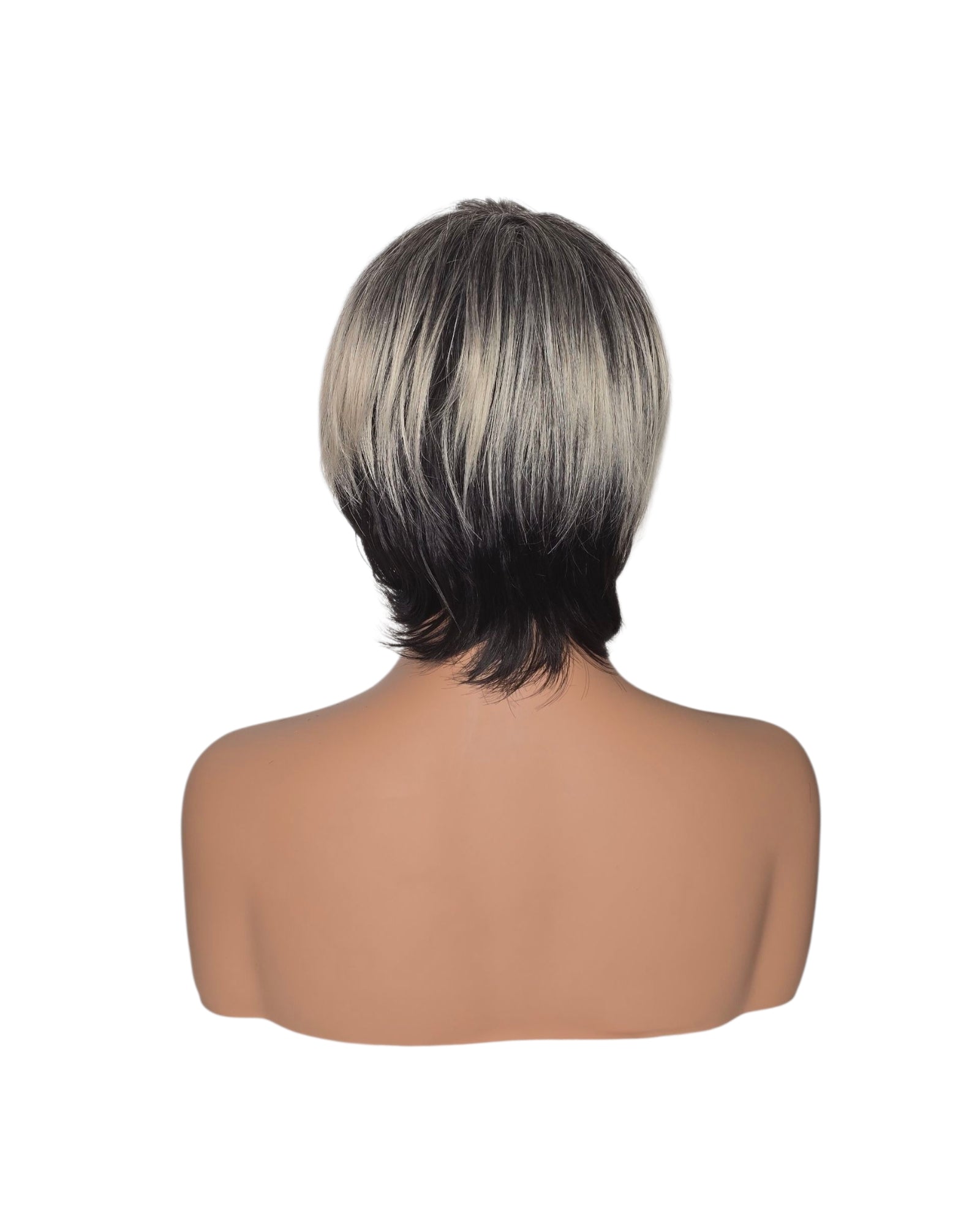 Black Blonde Pixie Style Wig. Masie