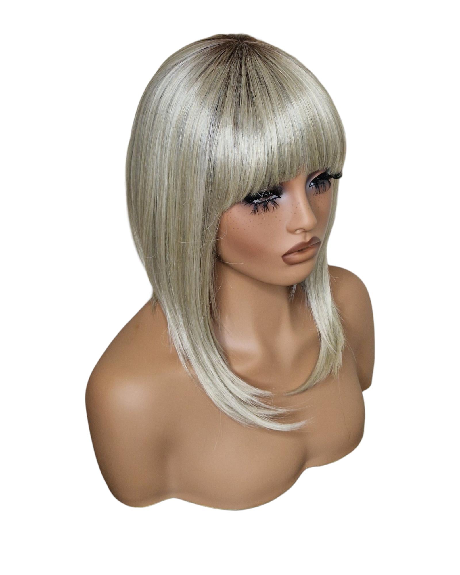 Champagne Blonde Bob Wig. Alix