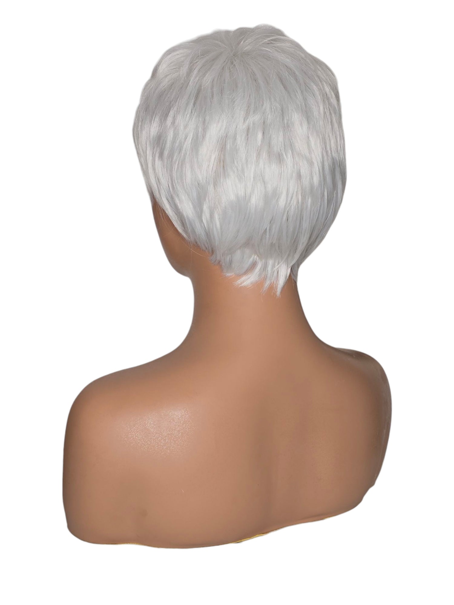 Silver Grey Urchin Style Wig. Gertie