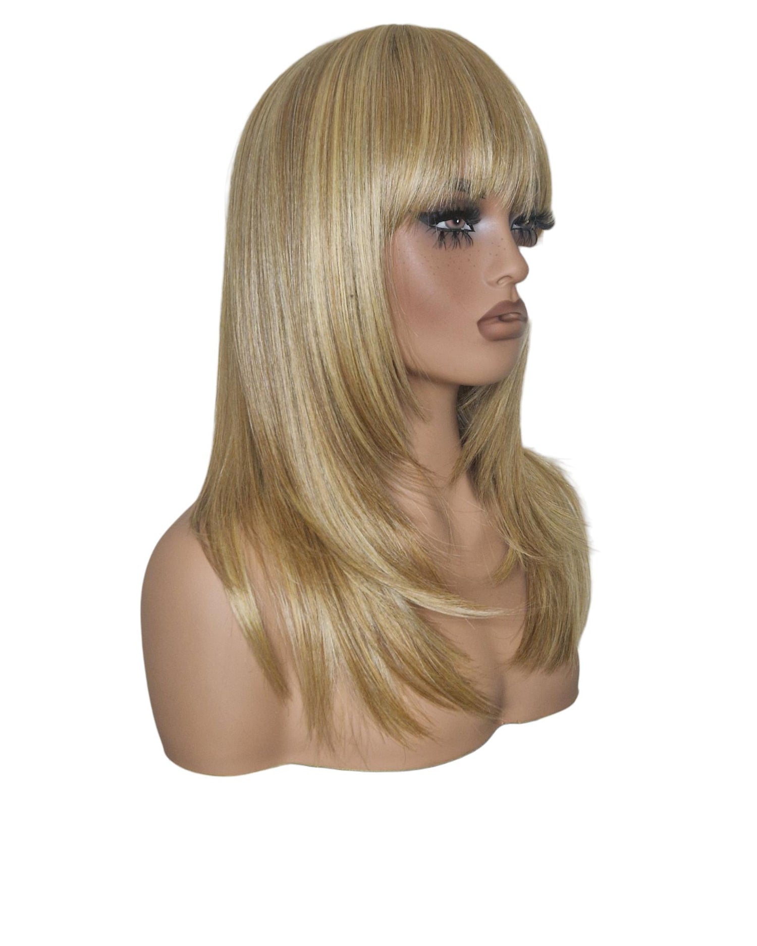 Golden Honey Bob Wig. Katherine