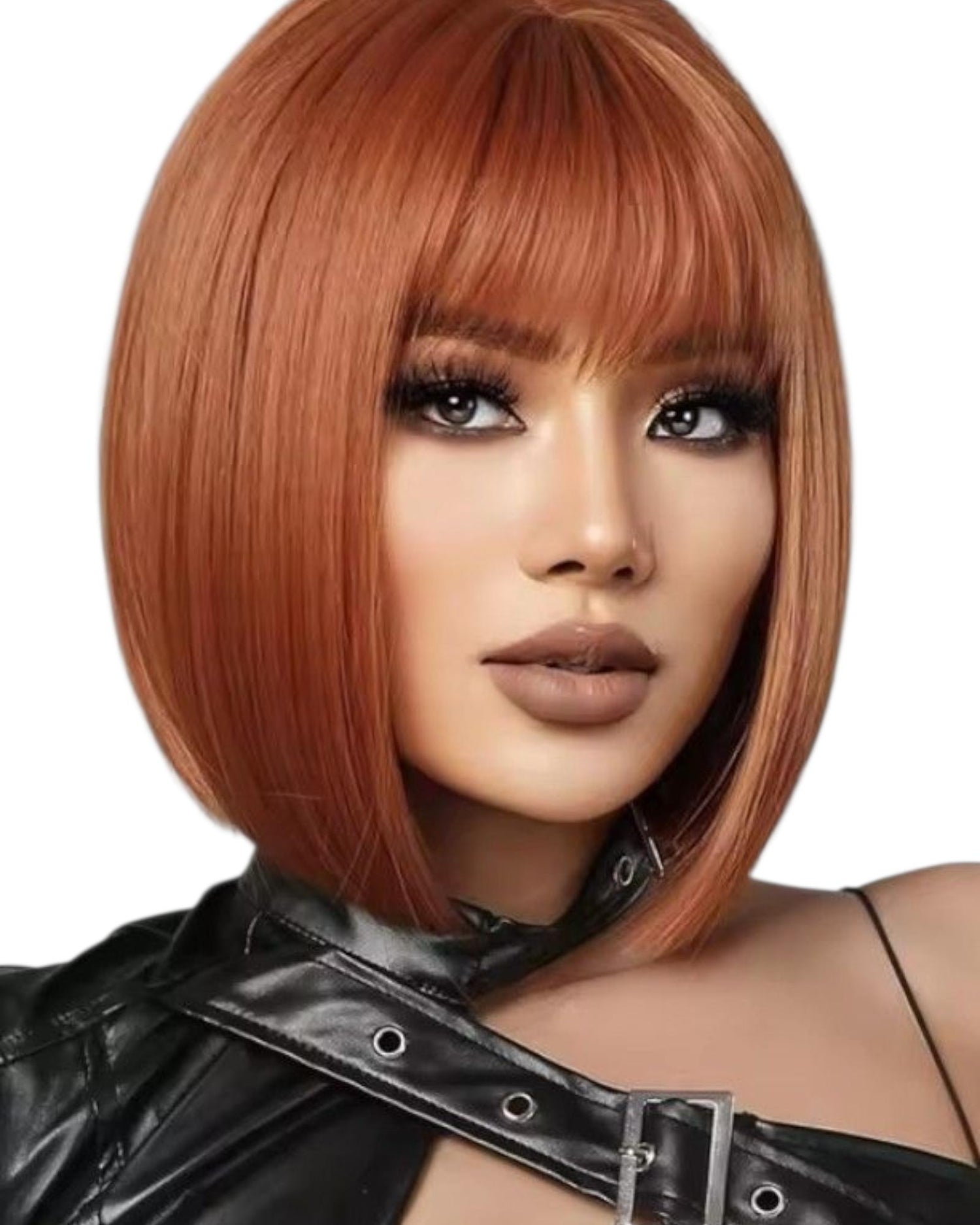 Amber Bob Hairstyle Wig. Gali