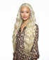 Blonde Wavy Middle Part Lace Front Wig. Badra