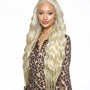 Blonde Wavy Middle Part Lace Front Wig. Badra