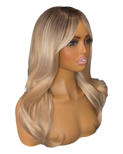 Golden Ombre Blonde Wig. Blaine