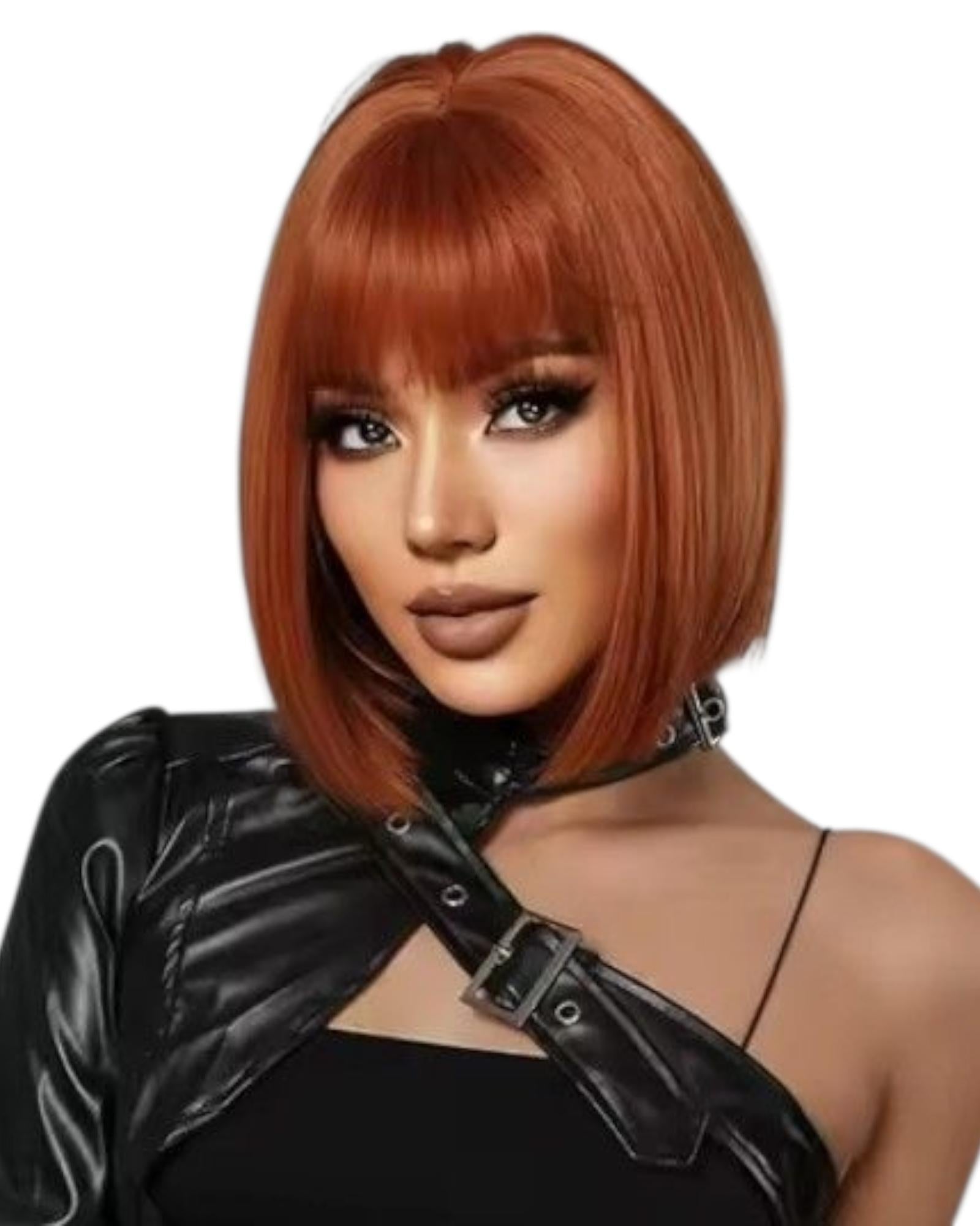 Amber Bob Hairstyle Wig. Gali