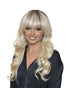 Platinum Blonde Long Wavy Wig. Abigail