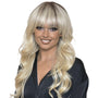 Platinum Blonde Long Wavy Wig. Abigail