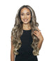 Ash Blonde Balayage Wavy Lace Front Wig. Echo