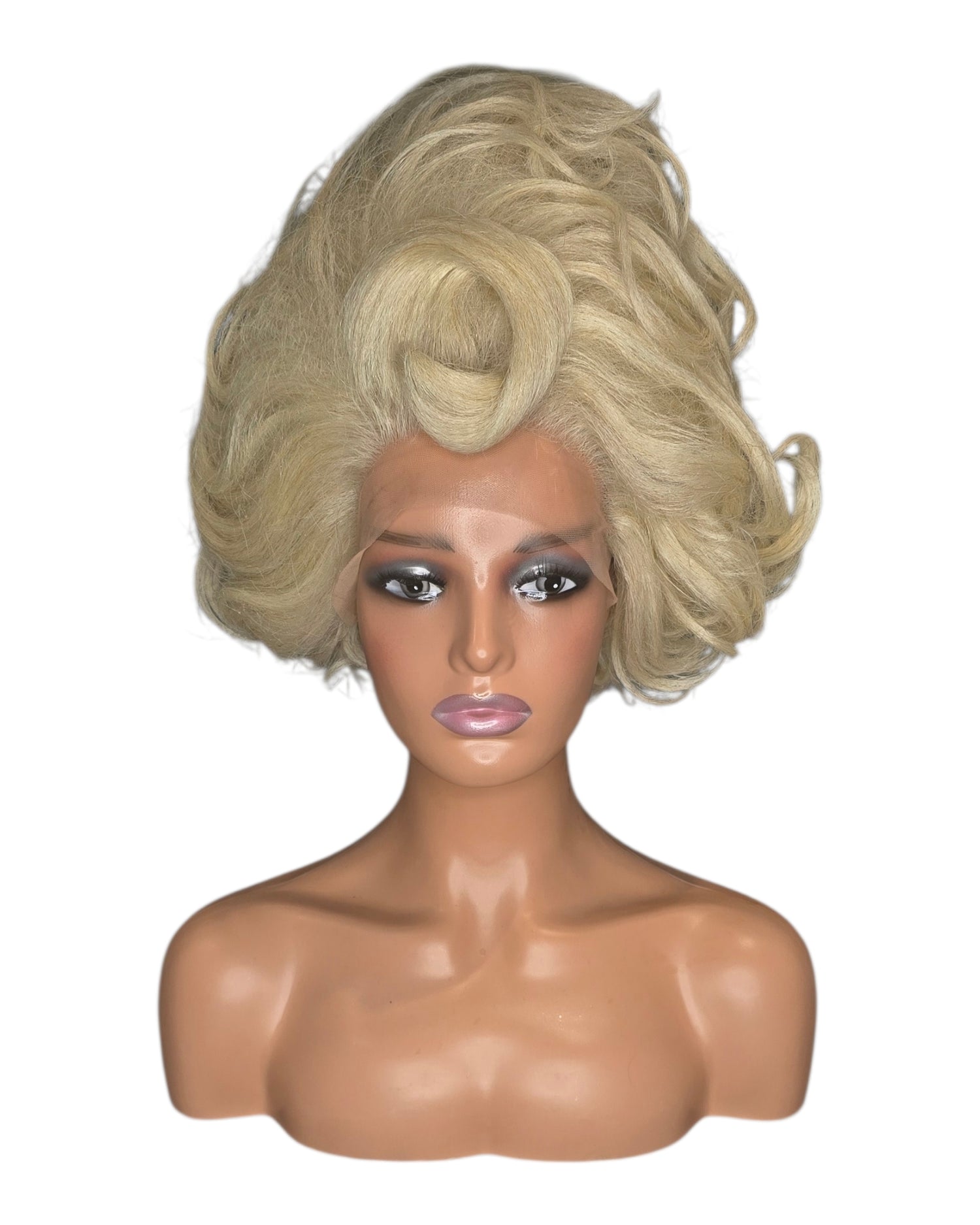 Light Blonde Bouffant Drag Queen Wig