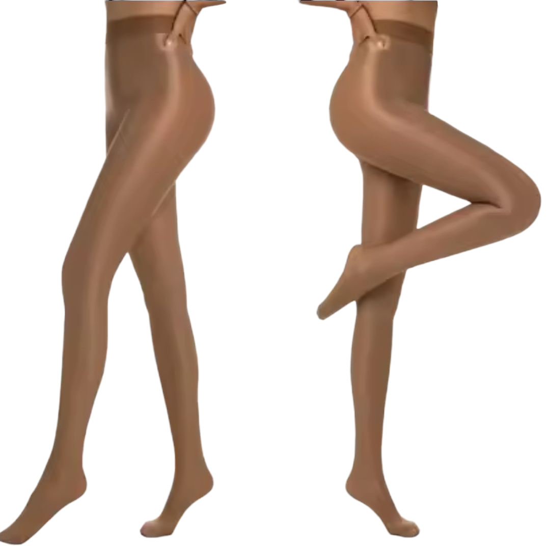 70 Denier High Shine Glossy Tights. Light Cosmetic.