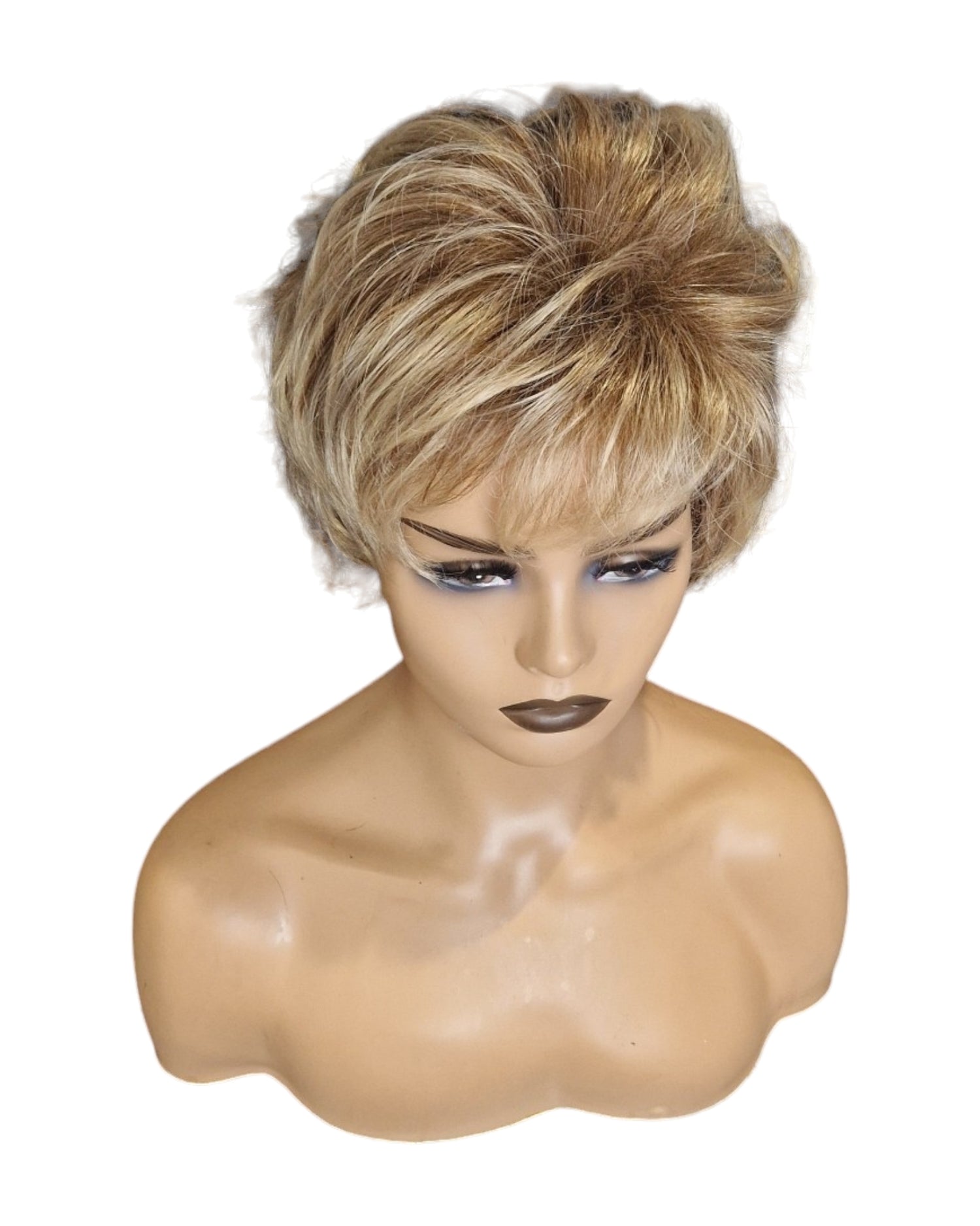 Short Urchin Toasted Blonde Wig. Sophie-CelebWigs