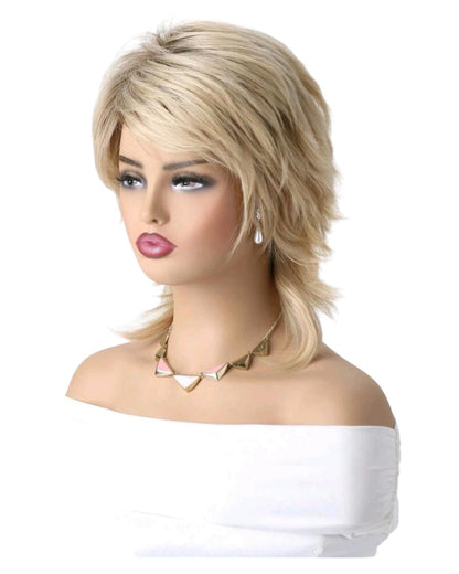 Blonde Short Urchin Wig. Bella