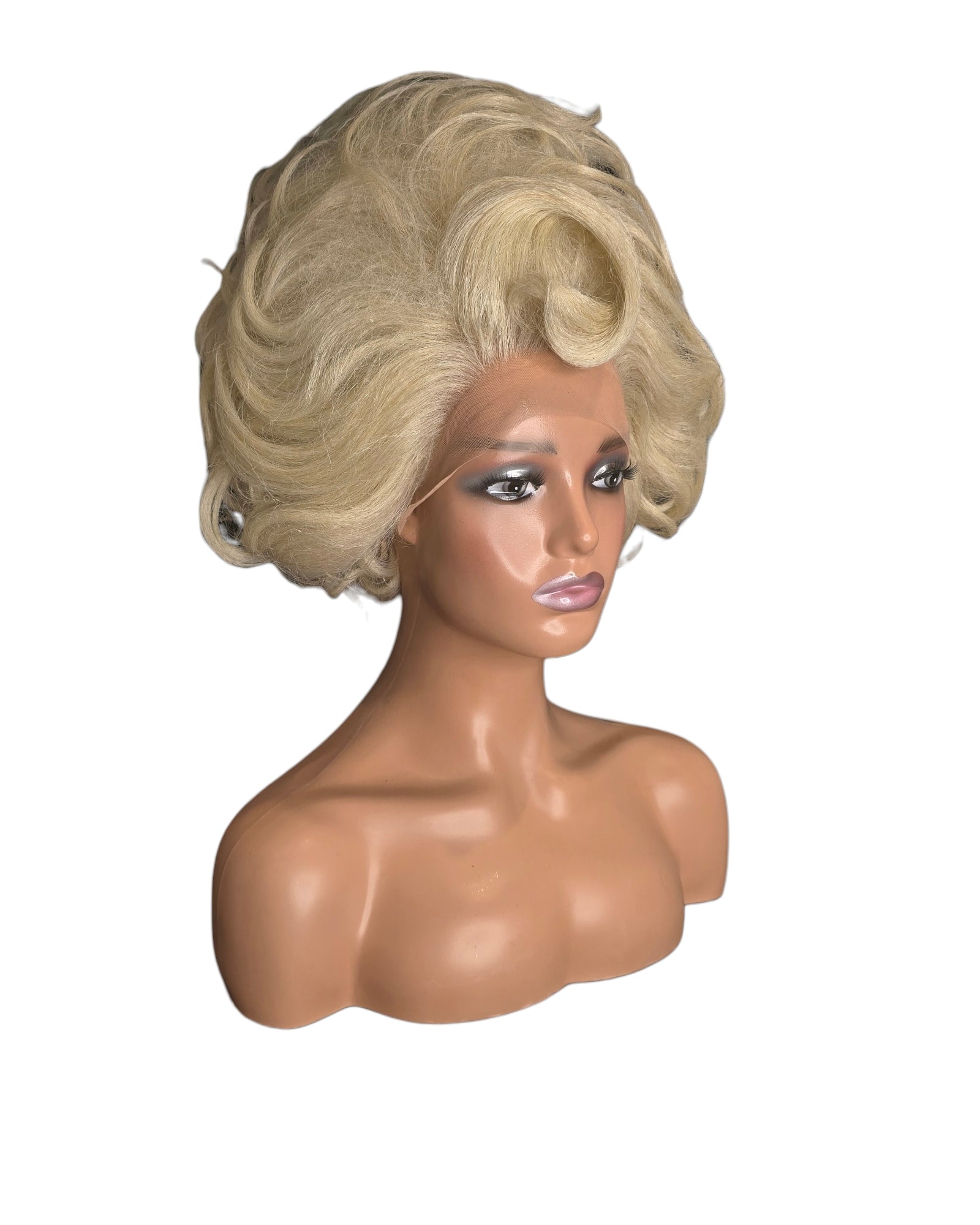 Light Blonde Bouffant Drag Queen Wig