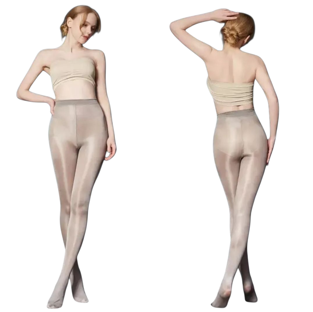 70 Denier High Shine Glossy Tights. Light Cosmetic.