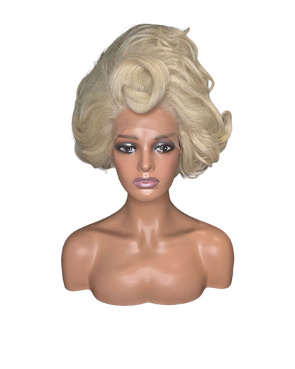 Light Blonde Bouffant Drag Queen Wig