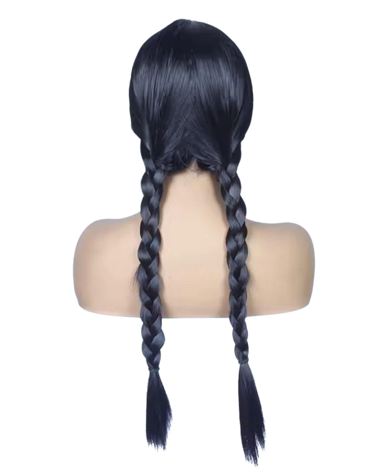 Wednesday Black Plaited Wig.