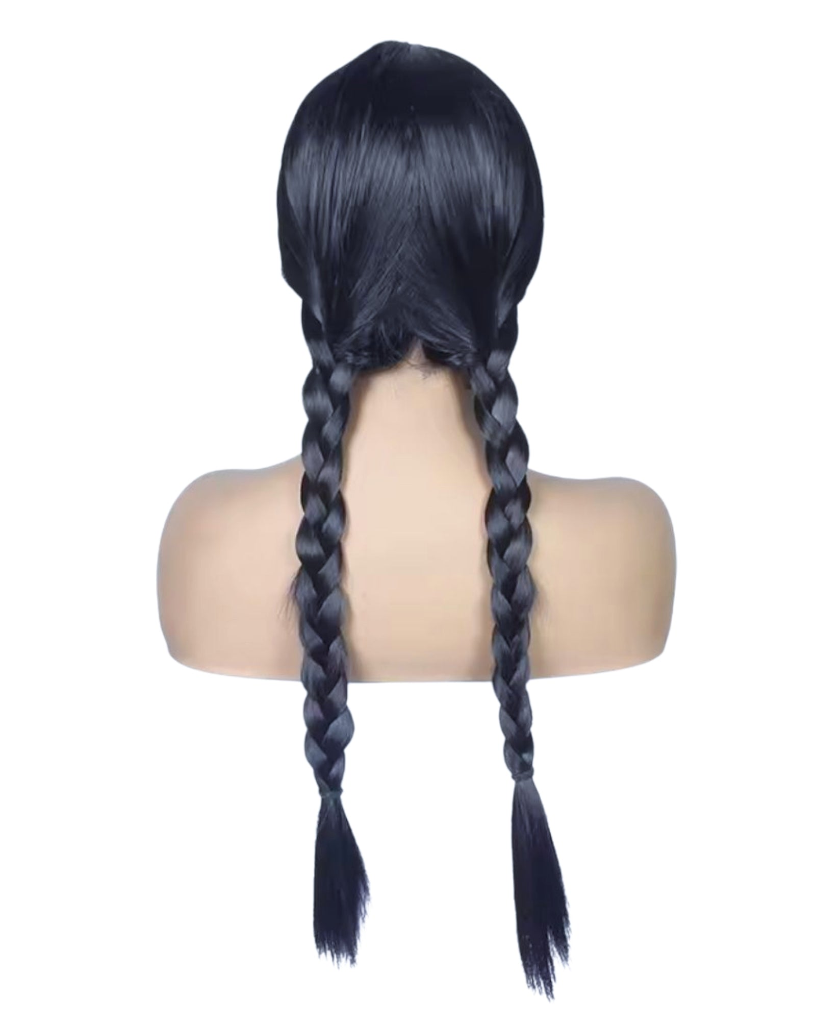Wednesday Black Plaited Wig.