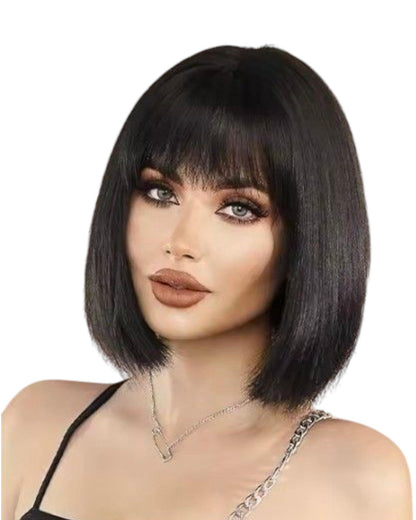 Black Bob Style Wig. Katt.