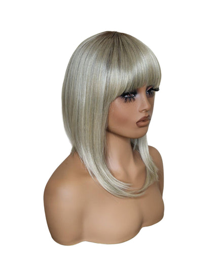 Champagne Blonde Bob Wig. Alix