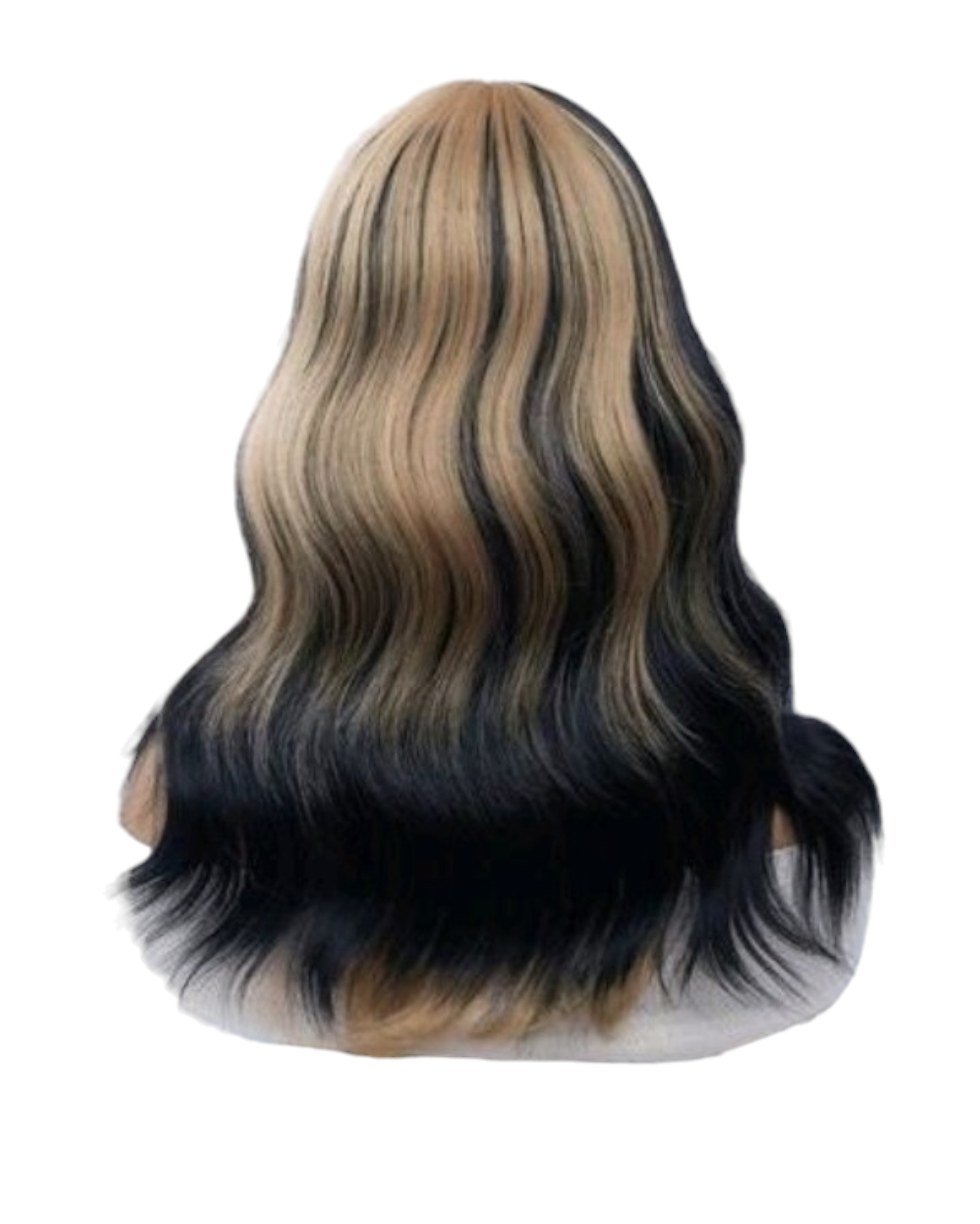 Blonde Black 2 Tone Wavy Bob Wig. Jojo.-CelebWigs