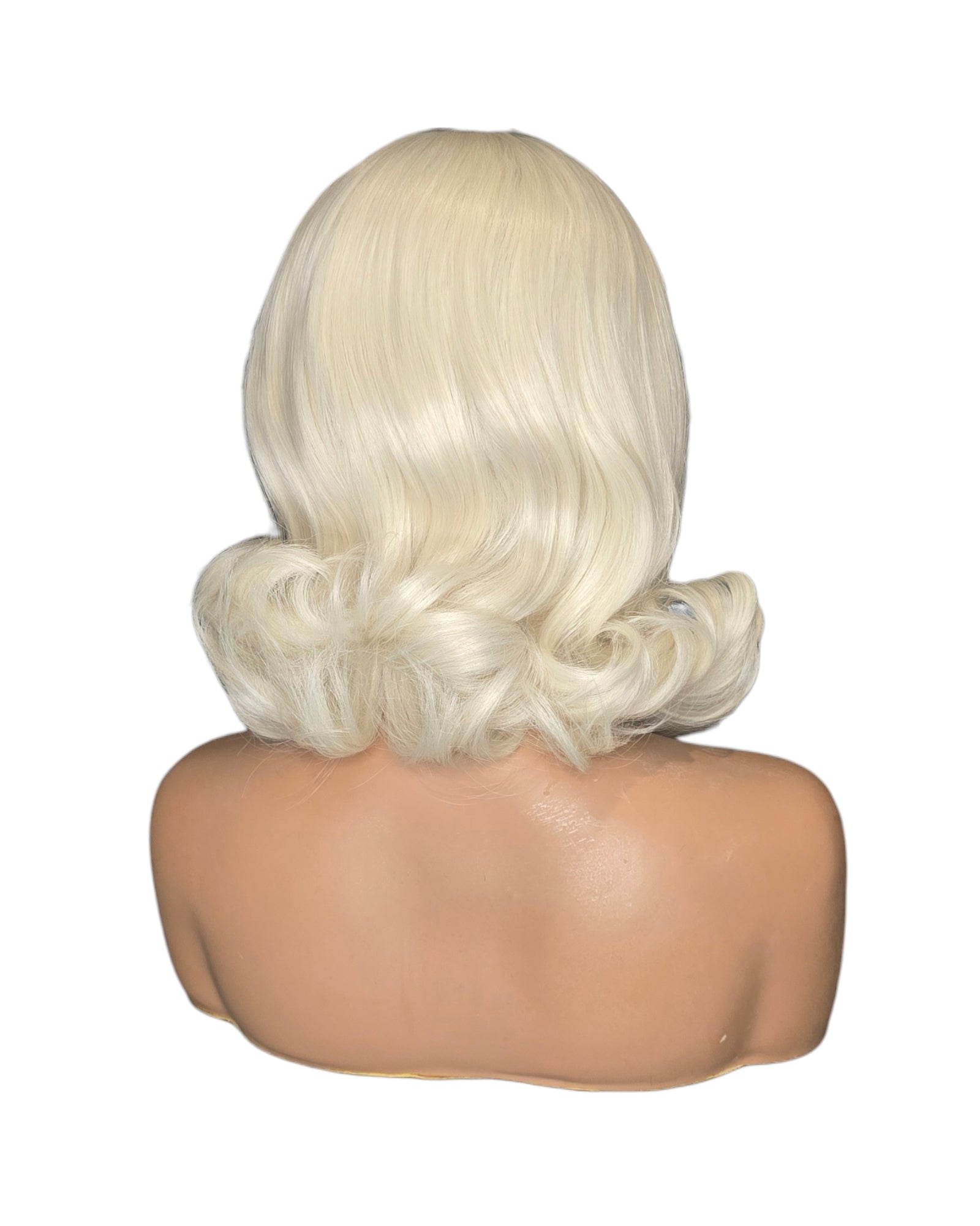 Blonde Glam Bob Lace Front Wig. Jools